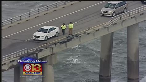 car drives off bridge in virginia